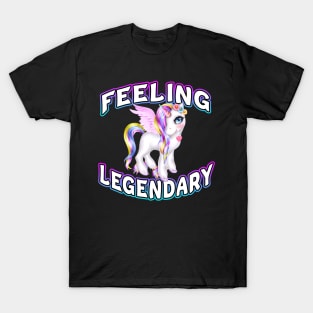 Feeling Legendary Unicorn T-Shirt